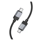 USB кабель Hoco X110 Honorific, Type-C, 1.0 м., Чорний - 573924