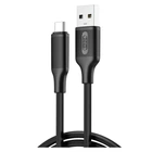 USB кабель XO NB265 Minimalist, Type-C, 1.0 м., Чорний - 481587