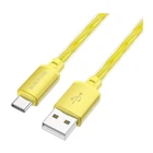 USB кабель Borofone BX95, Type-C, 1.0 м., Золотий - 415994