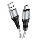 USB кабель Hoco X50, MicroUSB, 1.0 м., Серый - 315166