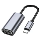 Адаптер Hoco UA21, VGA, Type-C, Серый - 327111
