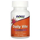 Мультивітаміни та мінералі, Daily Vits, Now Foods, 1 на день, 100 таблеток