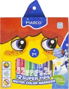 Фломастеры Marco в наборе 12 цветов (1630-12СВ)
