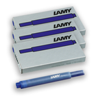 Набір чорнильних картриджів LAMY T10 синій 15 шт. 3 пачки (1602077)