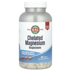 Хелатний бісгліцинат магнію KAL (Chelated Magnesium Bisglycinate) 180 таблеток (CAL-58646)
