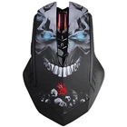 Миша бездротова Bloody R80 Plus (Skull) Black