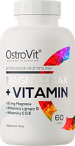 Вітамінно-мінеральний комплекс OstroVit Magnez MAX + Vitamin 60 таблеток (5902232612158)