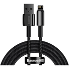 Кабель Baseus Tungsten Gold USB to Lightning 2m Black (CALWJ-A01) [92830].