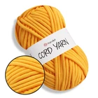 YarnArt Cord Yarn, Желтый №764 толстая трикотажная пряжа, для сумок, пуфов, корзин, декора, ЯрнАрт Корд Ярн