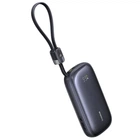 Павербанк Baseus 10000mAh 22.5W Павербанк Baseus EnerFill FC21 Qpow 3 Ultra зі швидкою зарядкою, Портативний зовнішній акумулятор, порти USB/Type-C/Lightning, LED-дисплей, кабель Type-C to Lightning (E0027L00) Чорний