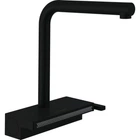 Смеситель Hansgrohe Aquno Select M81 , 21 см, чорний матовий (73836670)
