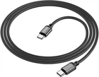 Кабель Borofone BX87 Sharp 60W charging data cable for Type-C to Type-C 3A 1m Black