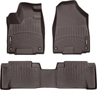 Килимки Weathertech Choco для Acura MDX (mkIII) 2013-2020 (гібрид)(1-2 ряд) (WT 475761-475765)