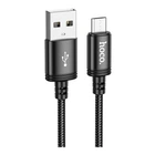 Кабель для заряджання та передачі даних USB Hoco X89 fast charging USB to Micro 2.4A 2m Black