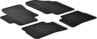 Гумові килимки Gledring для Hyundai Accent (mkIII) 2005-2010; Kia Rio (mkII) 2005-2011 (GR 0191)