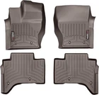 Килимки Weathertech Choco для Land Rover Range Rover (mkIV)(L405) 2012-2017 (з консоллю на 2 ряду) (WT 474801-474802)