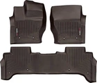 Килимки Weathertech Choco для Land Rover Range Rover (mkIV)(L405) 2012-2017 (без консолі на 2 ряду) (WT 474801-474803)