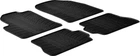 Гумові килимки Gledring для Ford Fiesta (mkV) 2002-2008 / Fusion (mkI) 2002-2012 (GR 0280)