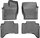 Килимки Weathertech Black для Land Rover Range Rover (mkIV)(L405) 2012-2017 (з консоллю на 2 ряду) (WT 444801-444802)