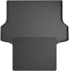 Гумові килимки у багажник Gledring для Toyota RAV4 (mkIV) 2012-2018 (не гібрид)(багажник із захистом) (GR 1153-1999)