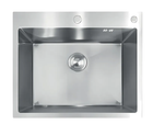 Кухонная мийка Mixxus DECOR NANO-SILVER 600×500 мм, товщина 3.0/0.8 мм, з нержавіючої сталі