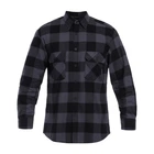 Сорочка Mil-Tec фланелева Flannel Shirt Longsleeve XL Чоний (M-T)