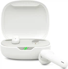 Наушники JBL Wave Flex 2 Bluetooth, микрофон, 45 мА·ч, белые, кейс с зарядкой (JBLWFLEX2WHT)