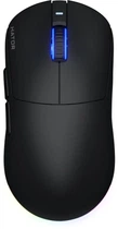 Миша бездротова Hator Quasar 3, Black, Bluetooth / 2.4GHz / USB, оптична (сенсор PixArt PMW 3311), до 12000 dpi, 35G, перемикачі Hator Optical 100M / Huano 3M, акумулятор 600 mAh (HTM730)