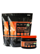 Набор для массы Протеин 80% Pro BioLine Nutrition и Креатин 150 капс