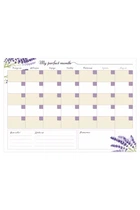 Настольный планер на месяц ⬩ My Perfect Month Фианит ⬩ Monthly planner LifeFLUX ⬩ А4