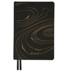 Ежедневник А5 датированный 2026 мягкий черный 368 стр. Enigma Leo Planner, 252700