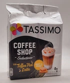 Кофе в капсулах TASSIMO Toffee Nut Latte Тассимо Ирисово-ореховый латте 8 порций