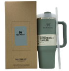 Термос термокружка Stanley Quencher H2.0 Tumbler Olive 0,88 л из нержавеющей стали KT7002012