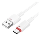 Кабель USB Borofone BX110, Type-C, 3A, 1m, Белый