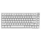 Игровая механическая клавиатура Ajazz Ak820 / Проводное подключение / Blue Switch / White