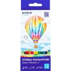 Кольорові олівці Kite Classic 12 кольорів (K-051)