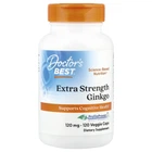 Натуральная добавка Doctor's Best Extra Strength Ginkgo 120 мг Капсулы