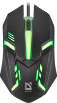 Мишка Defender Cyber MB-560L Black (52560)
