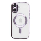 Чохол TPU Metallic Full Camera with Magsafe для iPhone 16 Purple