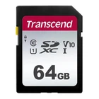 Карта пам'яті Transcend 64GB SDXC class 10 UHS-I U1 V10 (TS64GSDC300S)