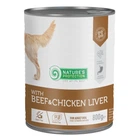 Консервы для собак Nature's Protection Beef and Chicken Liver