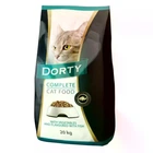 Сухой корм для кошек Dorty Complete Cat Food with Poultry с рыбой и овощами