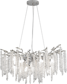 Люстра подвесная Luminaria EMMA 12xE14 R800 CHROME 220V IP20