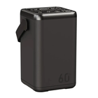 Повербанк Powerbank 60000 мА·год для ноутбука, швидка зарядка PD 100W, портативна зарядна станція, LED-дисплей, ліхтарик