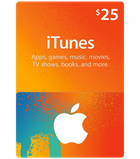 Подарочная карта iTunes Apple / App Store Gift Card пополнение бумажника (счета) своего аккаунта на сумму 25 usd, (Регион Юж. Америка)