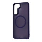 Чехол WAVE Matte Insane Case with Magnetic Ring для Samsung Galaxy S21 FE (G990B) Deep purple