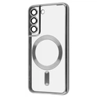 Чехол WAVE Metal Color Case with Magnetic Ring для Samsung Galaxy S22 Silver