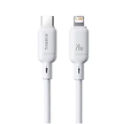 Кабель Baseus Silky Series Type-C to Lightning 20W 2m Белый