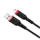 Кабель Hoco X59 Lightning чорний для iPhone 3A 1м