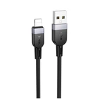 Кабель Hoco X109 силиконовый Lightning 2.4A для iPhone 2 метра черный